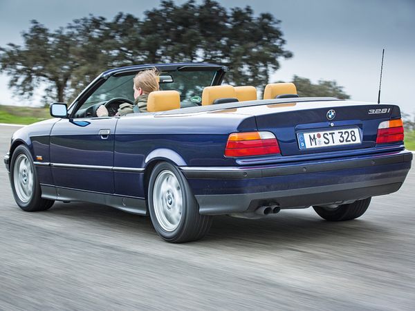 BMW 3 series 1993. Carrosserie, extérieur. Cabriolet, 3 génération