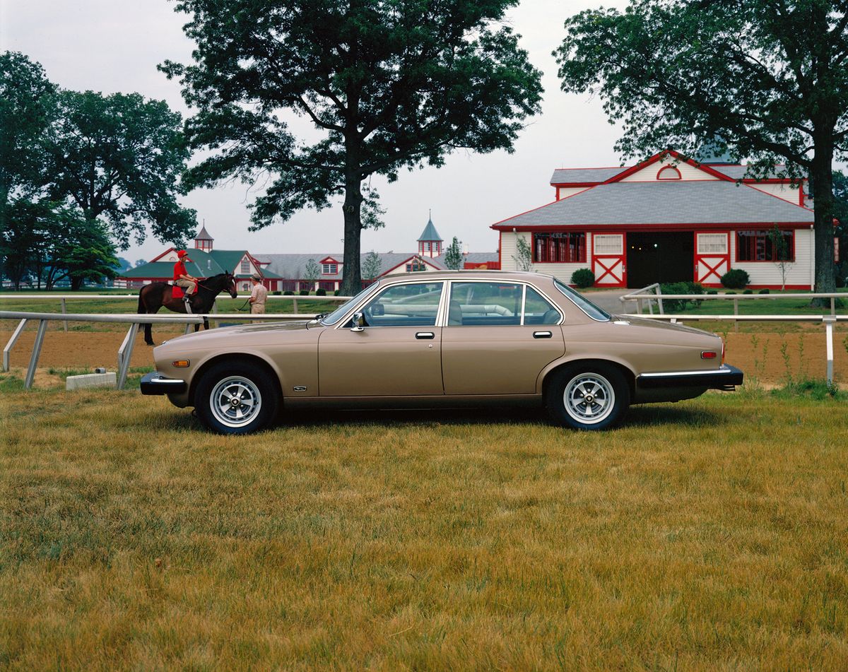 Jaguar XJ 1979. Carrosserie, extérieur. Berline, 1 génération, restyling 2