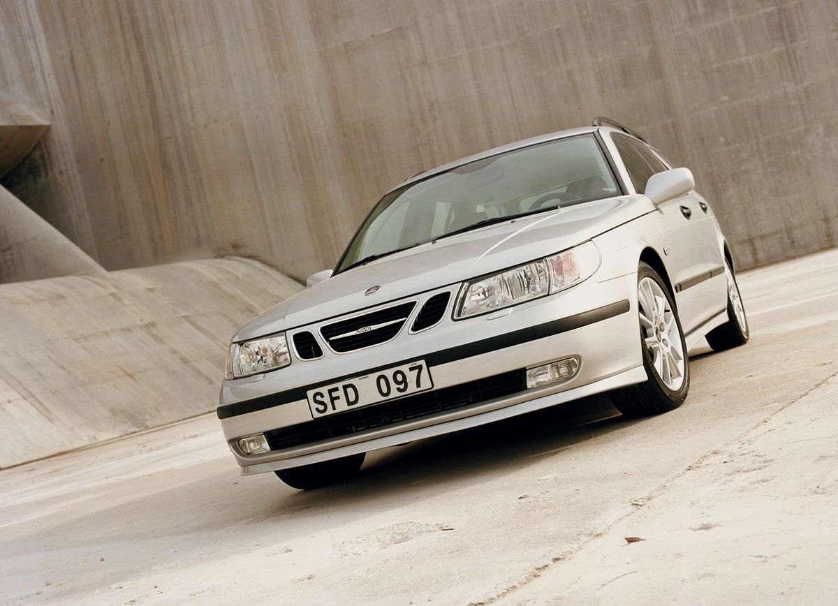 Saab 9-5 2001. Carrosserie, extérieur. Break 5-portes, 1 génération, restyling