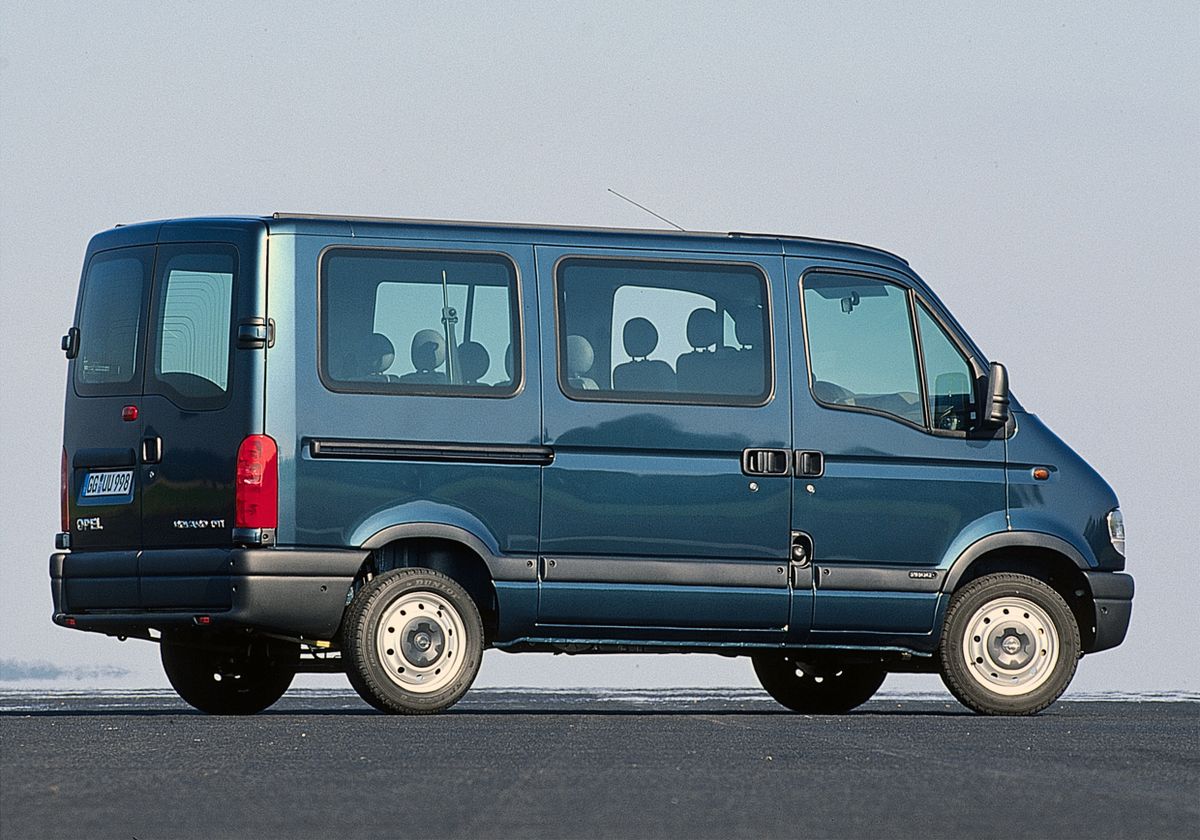 אופל מובאנו ‏1998. מרכב, צורה. מיניוואן, 1 דור