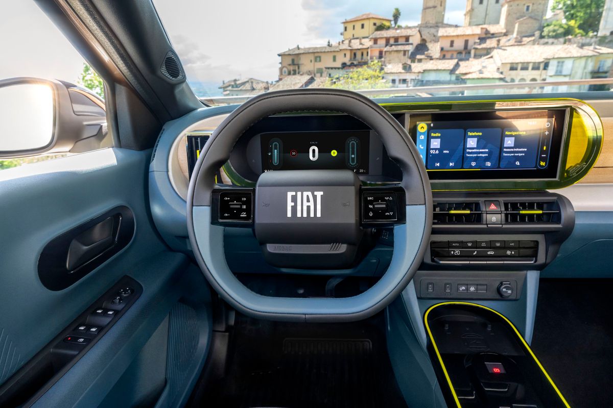 Fiat Гранд Панда 2024. Панель приборов. Хэтчбек 5 дв., 1 поколение