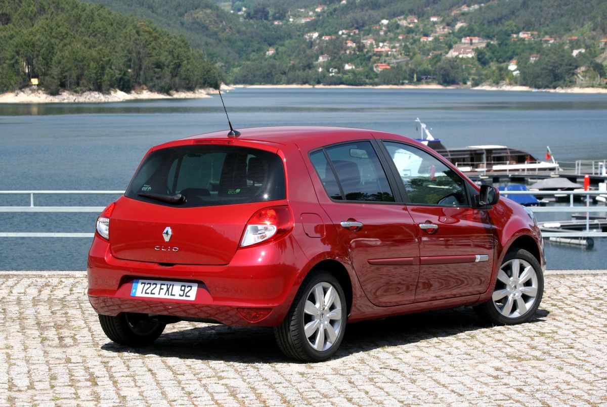 Renault Clio 2009. Carrosserie, extérieur. Mini 5-portes, 3 génération, restyling