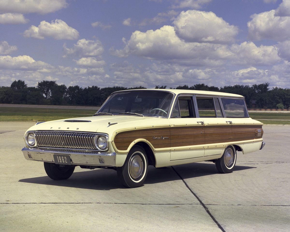 Ford Falcon 1960. Carrosserie, extérieur. Break 5-portes, 1 génération