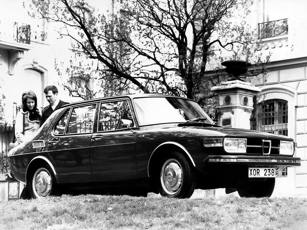 Saab 99 1967. Bodywork, Exterior. Sedan, 1 generation