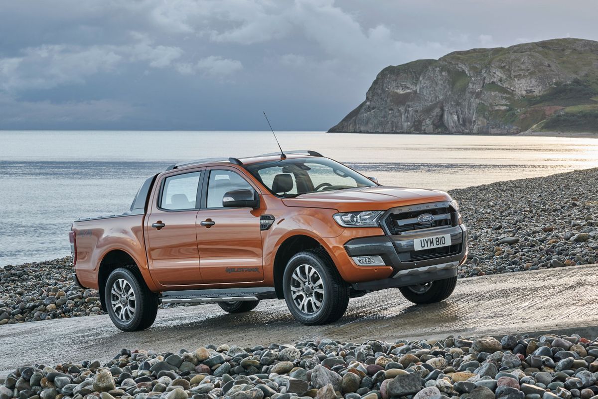 Ford Ranger 2015. Bodywork, Exterior. Pickup double-cab, 3 generation, restyling 1