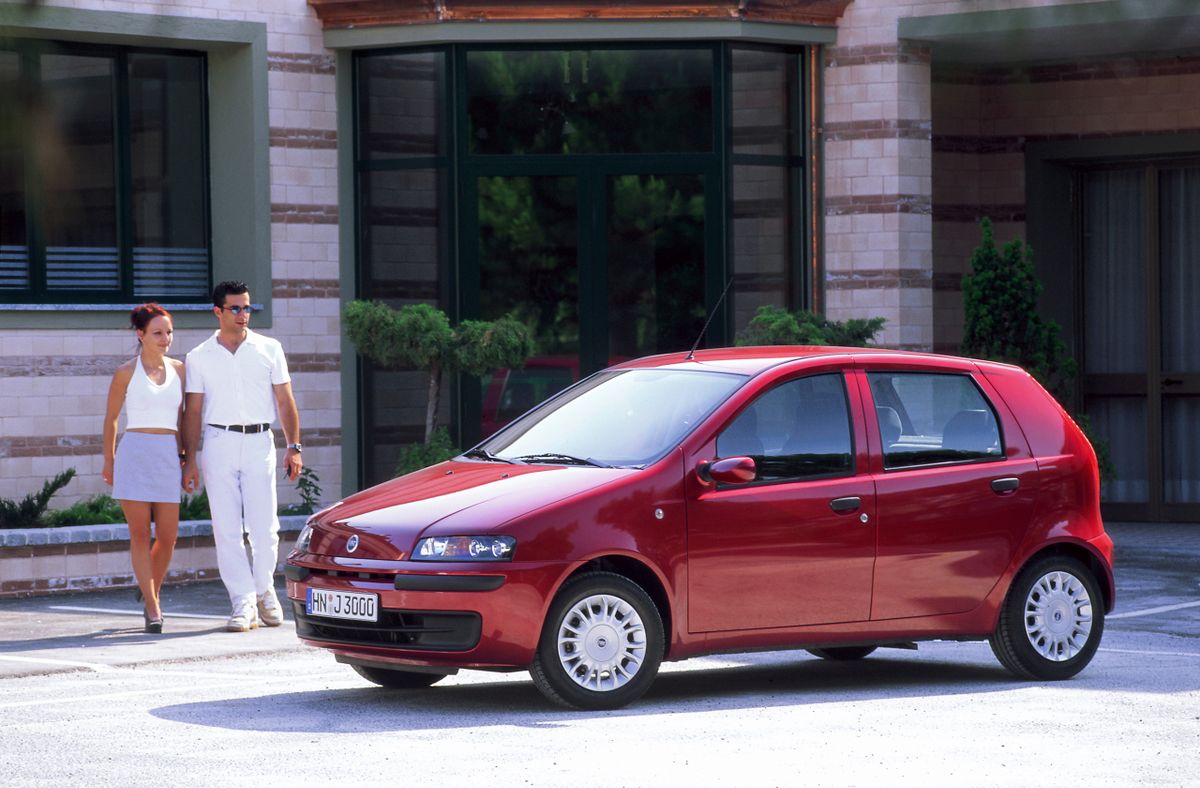 Fiat Punto 1999. Carrosserie, extérieur. Mini 5-portes, 2 génération