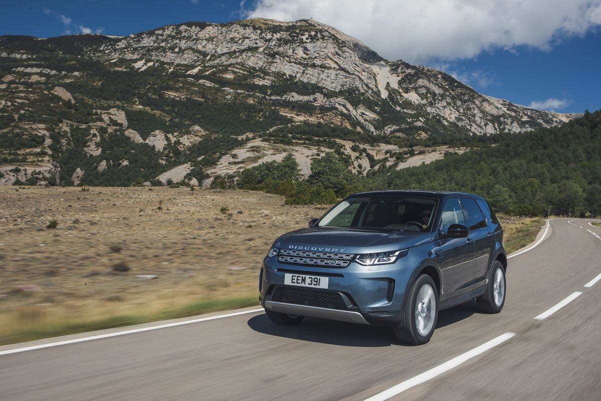 Land Rover Discovery Sport 2019. Carrosserie, extérieur. VUS 5-portes, 1 génération, restyling