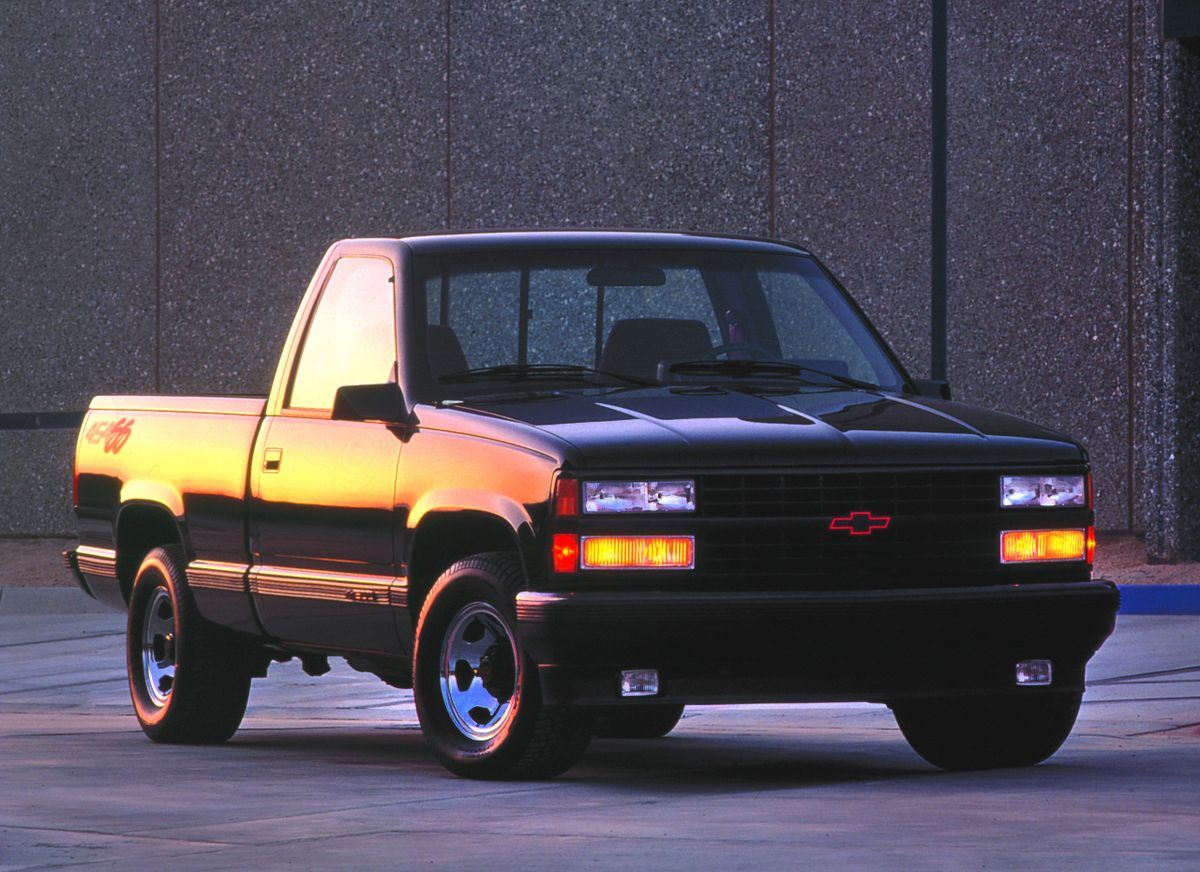 Chevrolet C/K 1988. Carrosserie, extérieur. 1 pick-up, 4 génération