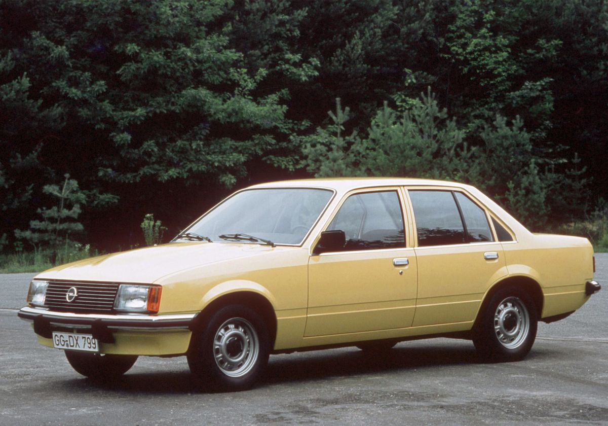 Opel Rekord 1977. Bodywork, Exterior. Sedan, 5 generation