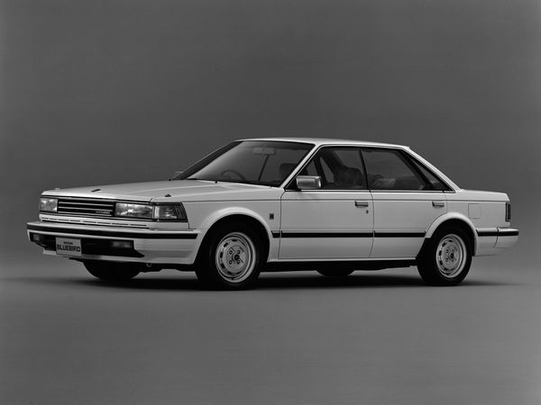 Nissan Bluebird Maxima 1984. Carrosserie, extérieur. Berline sans pilier central, 2 génération