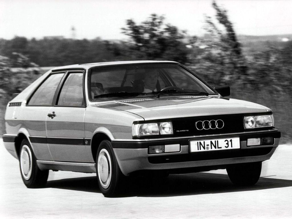 Audi Coupe 1984. Bodywork, Exterior. Coupe, 1 generation, restyling