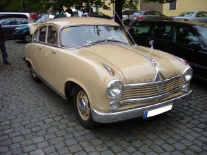 Боргвард Hansa 2400 1952. Кузов, экстерьер. Фастбэк, 1 поколение