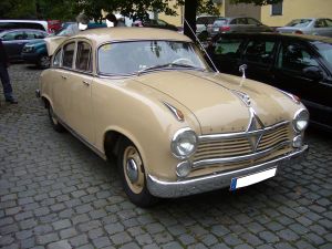 Borgward Hansa 2400 1952. Bodywork, Exterior. Fastback, 1 generation