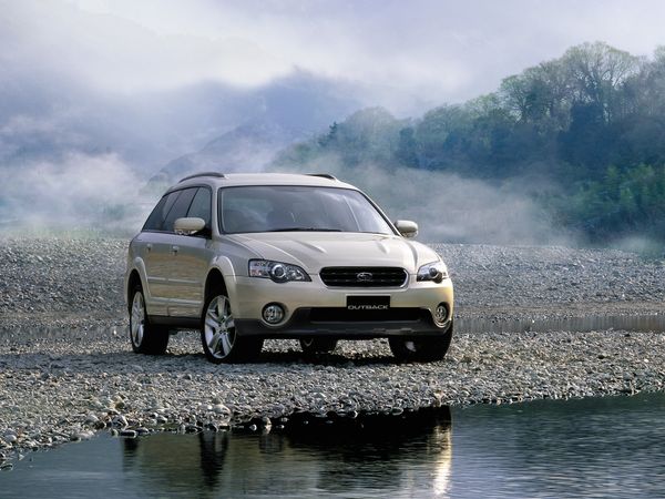 Subaru Outback 2003. Carrosserie, extérieur. Break 5-portes, 3 génération