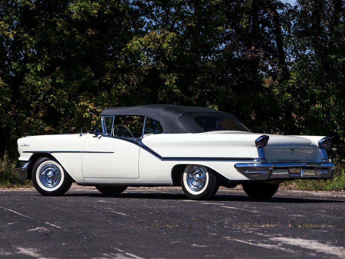 Oldsmobile Ninety Eight 1957. Bodywork, Exterior. Cabrio, 4 generation