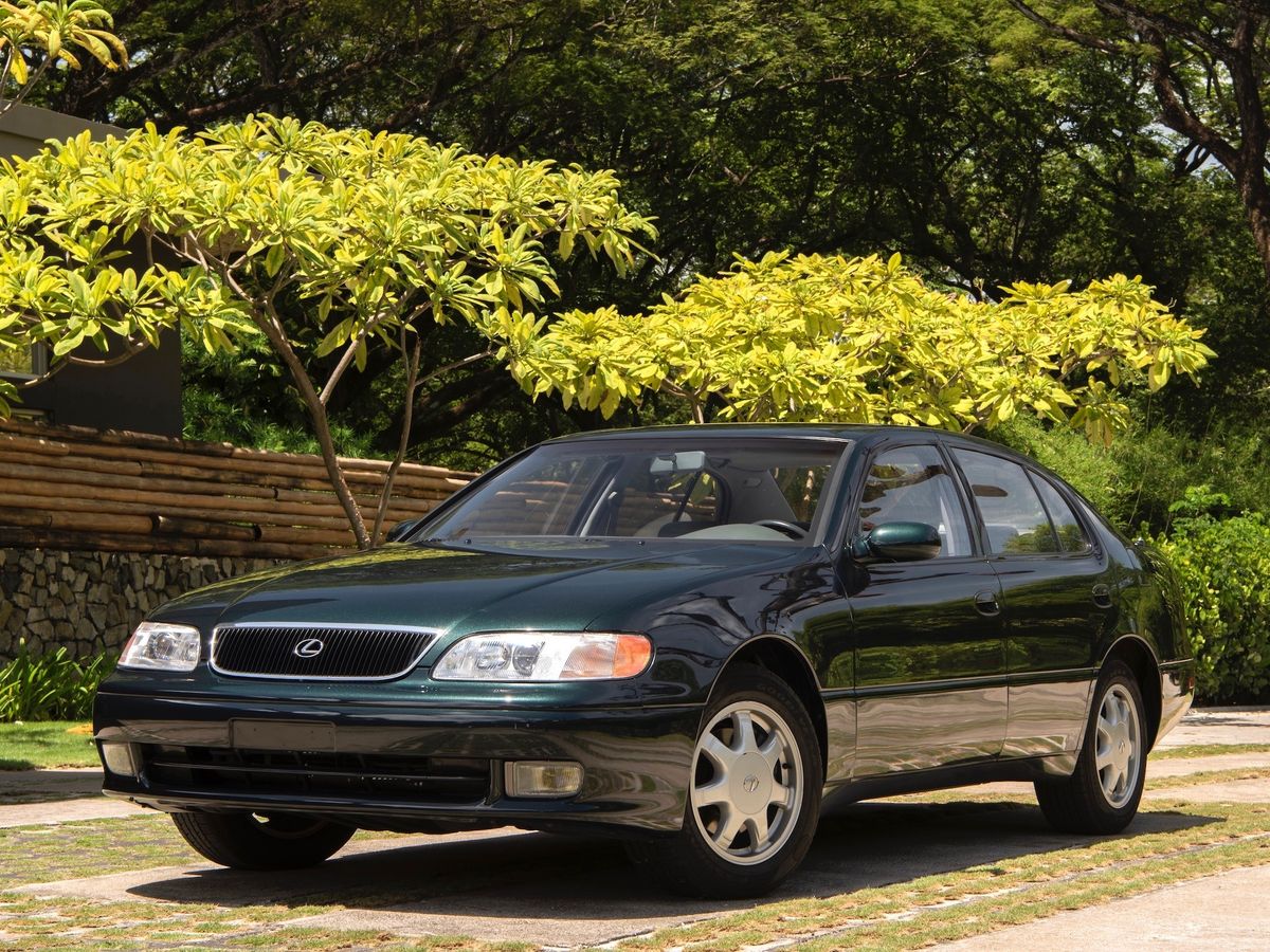 Lexus GS 1993. Carrosserie, extérieur. Berline, 1 génération