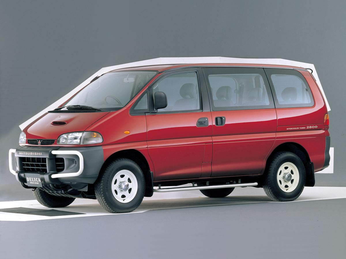 Mitsubishi Delica 1997. Bodywork, Exterior. Minivan, 4 generation, restyling