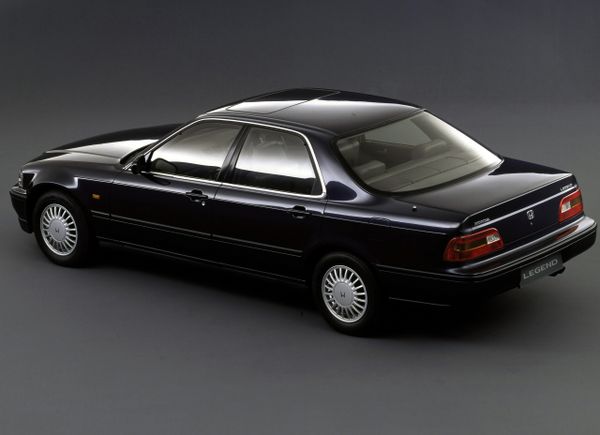 Хонда Легенд 1990. Кузов, экстерьер. Седан, 2 поколение