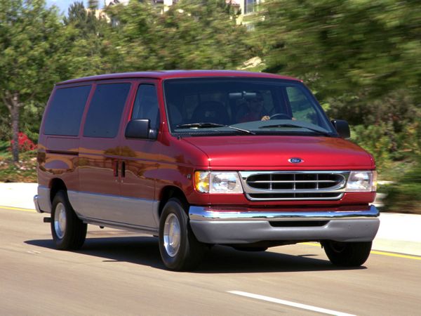 Ford Econoline 1997. Carrosserie, extérieur. Monospace, 4 génération, restyling 1