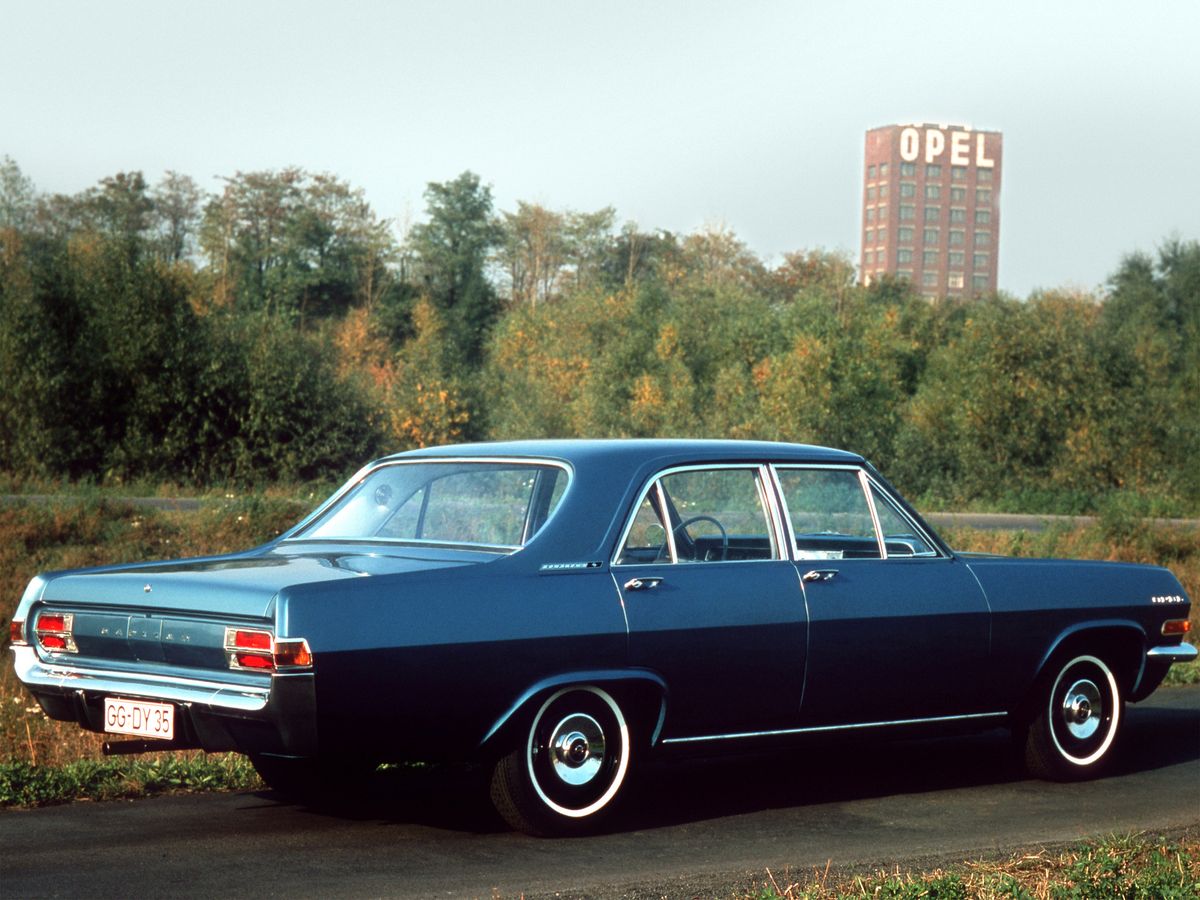 Opel Kapitan 1964. Carrosserie, extérieur. Berline, 5 génération