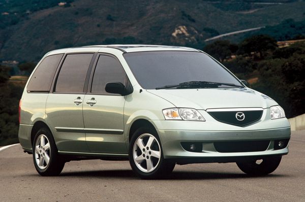Mazda MPV 1999. Carrosserie, extérieur. Compact Van, 2 génération