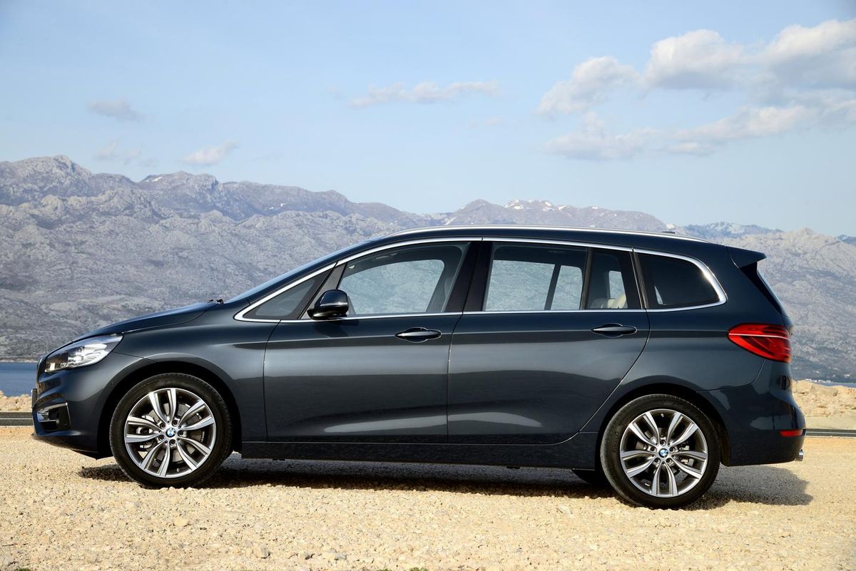 BMW 2 series Grand Tourer 2015. Carrosserie, extérieur. Compact Van, 1 génération