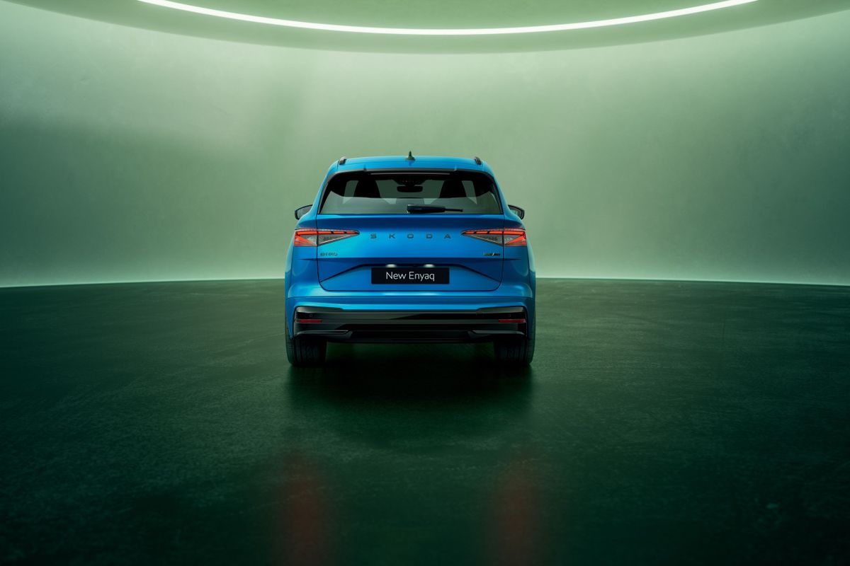 Skoda Enyaq iV 2025. Кузов, экстерьер. Внедорожник 5 дв., 1 поколение, рестайлинг