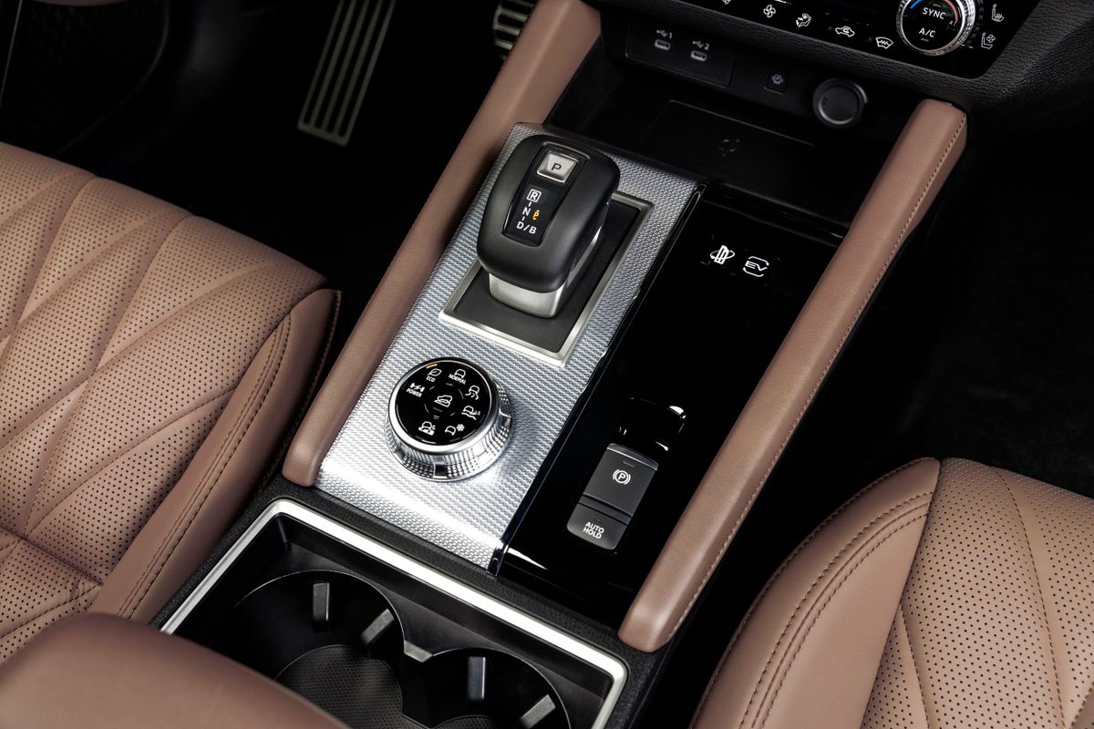 Mitsubishi Outlander 2024. Центральная консоль. Внедорожник 5 дв., 4 поколение, рестайлинг 1