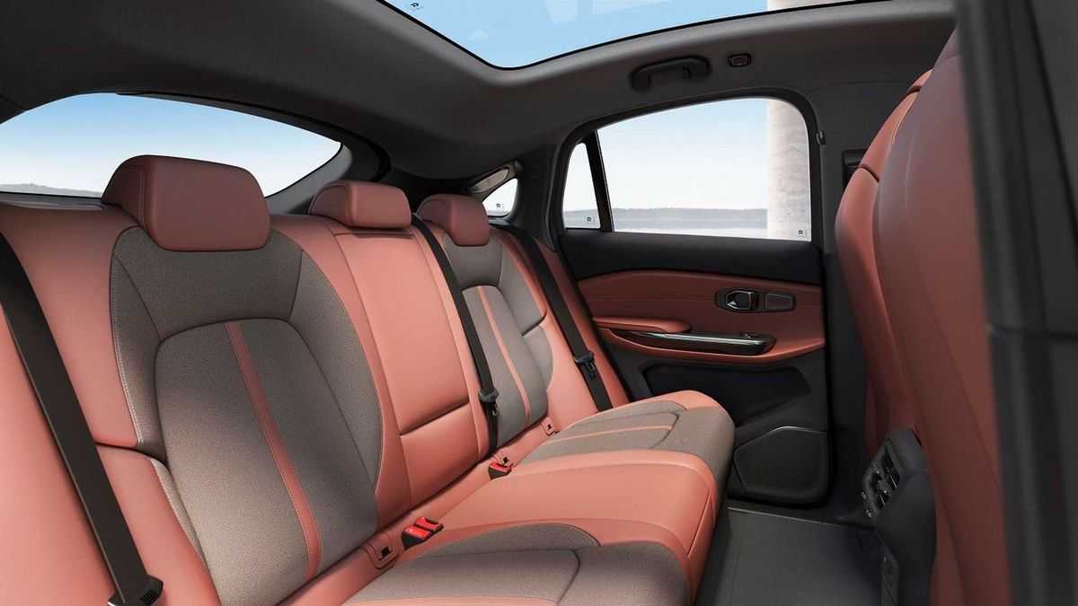 Nio EC6 2019. Rear seats. SUV 5-doors, 1 generation