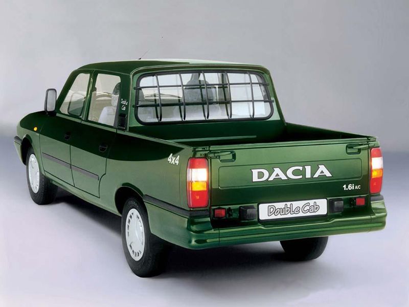 Dacia Pick-Up 1975. Carrosserie, extérieur. 2 pick-up, 1 génération