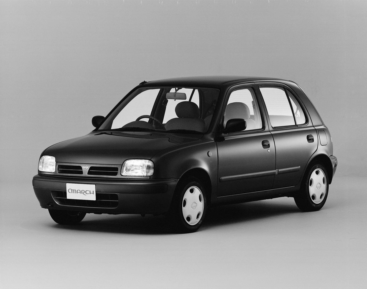 ניסאן מארץ' ‏1992. מרכב, צורה. מיני 5 דלתות, 2 דור