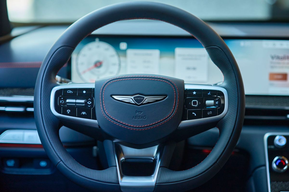Genesis GV80 Coupe 2023. Руль. Кроссовер Купе, 1 поколение