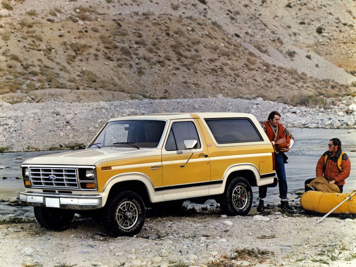 Ford Bronco 1980. Carrosserie, extérieur. VUS 3-portes, 3 génération