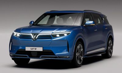 فينفاست VF9 ‏2022. الهيكل، المظهر الخارجي. SUV ٥ أبواب, 1 الجيل