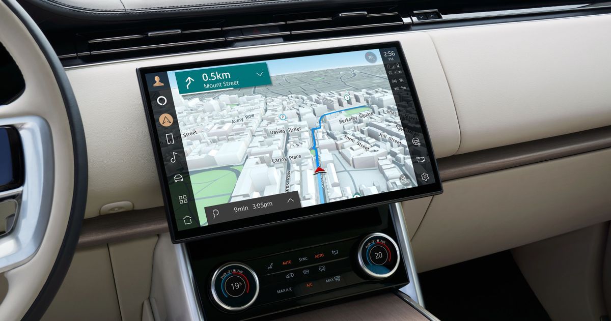 Land Rover Range Rover 2022. Système de navigation. VUS 5-portes, 5 génération