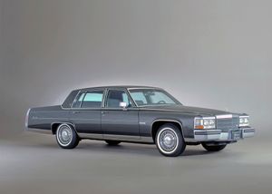 Cadillac Fleetwood Brougham 1977. Carrosserie, extérieur. Berline, 1 génération