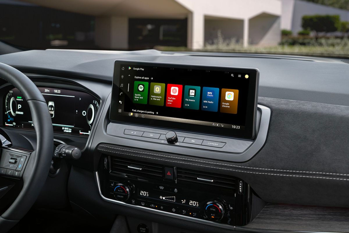 Nissan Qashqai 2024. Мультимедиа. Внедорожник 5 дв., 3 поколение, рестайлинг 1