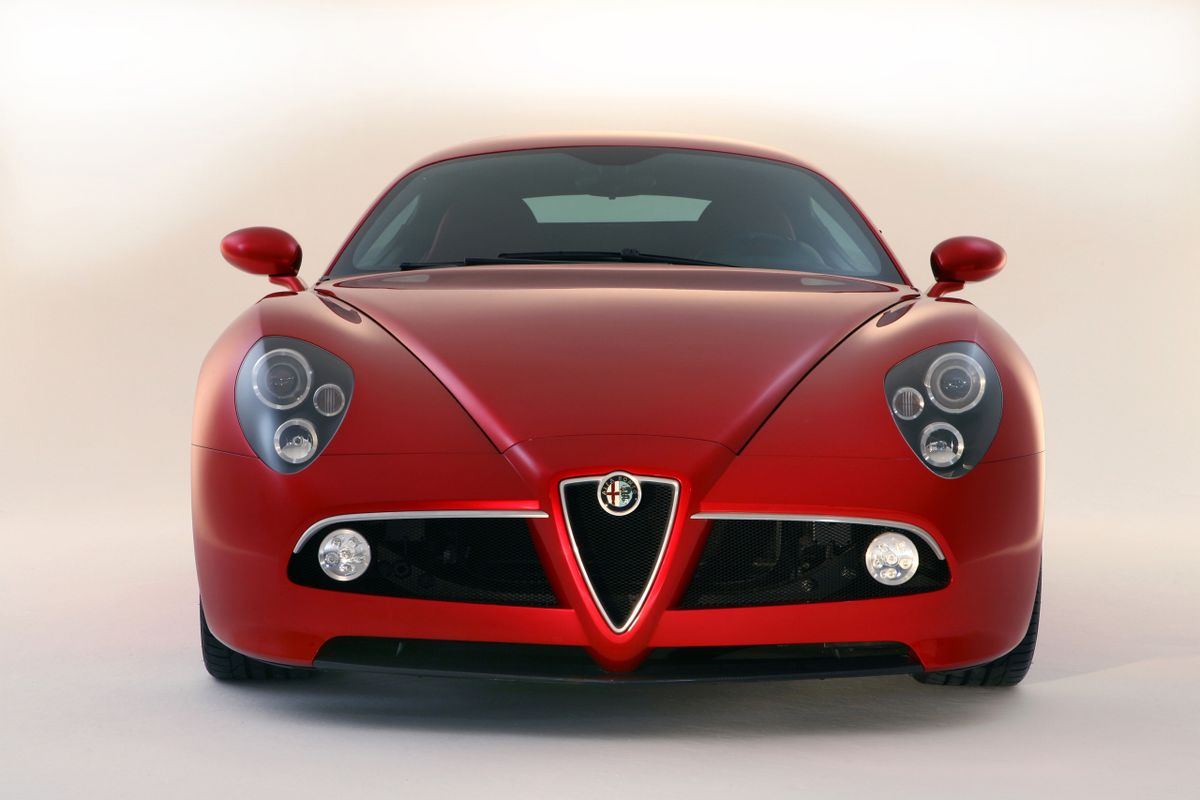 ألفا روميو 8C Competizione ‏2007. الهيكل، المظهر الخارجي. كوبيه, 1 الجيل