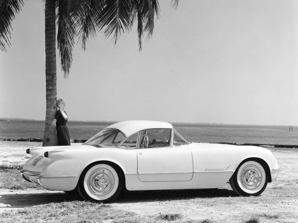 Chevrolet Corvette 1953. Carrosserie, extérieur. Coupé, 1 génération