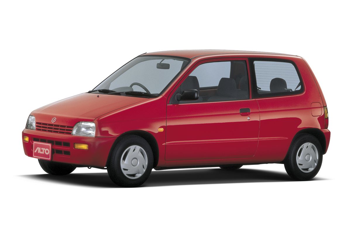 Suzuki Alto 1994. Carrosserie, extérieur. Mini 3-portes, 4 génération