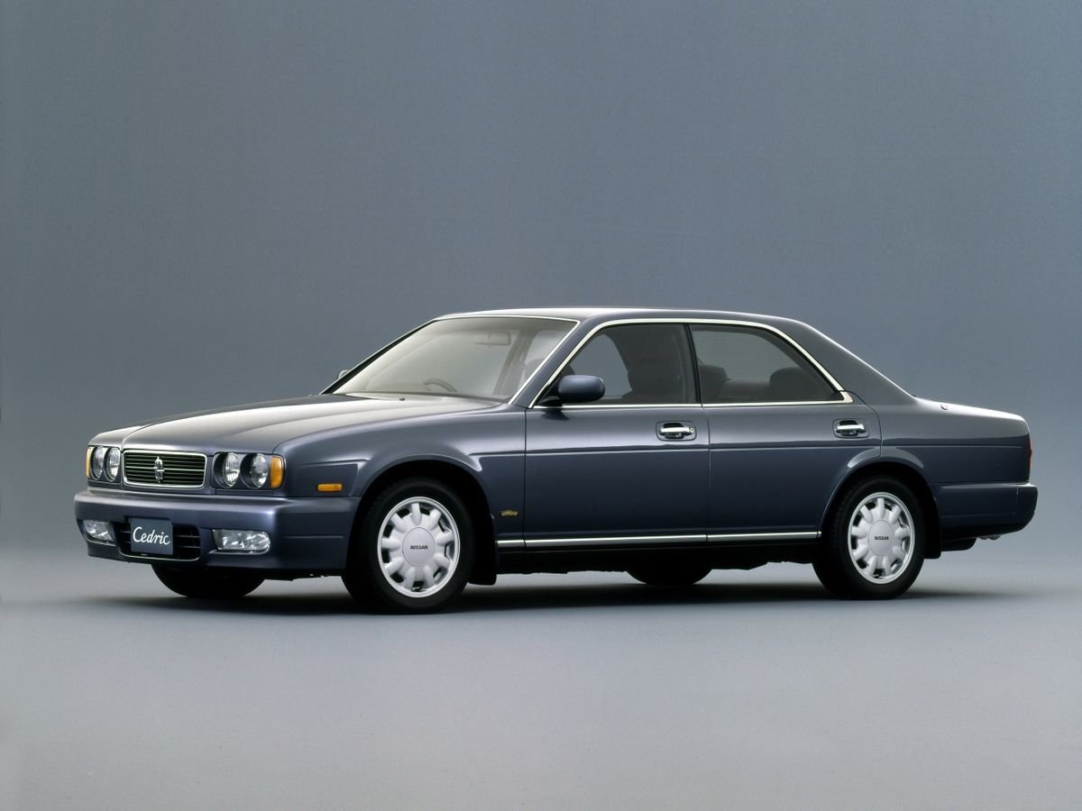 Nissan Cedric 1991. Bodywork, Exterior. Sedan, 8 generation