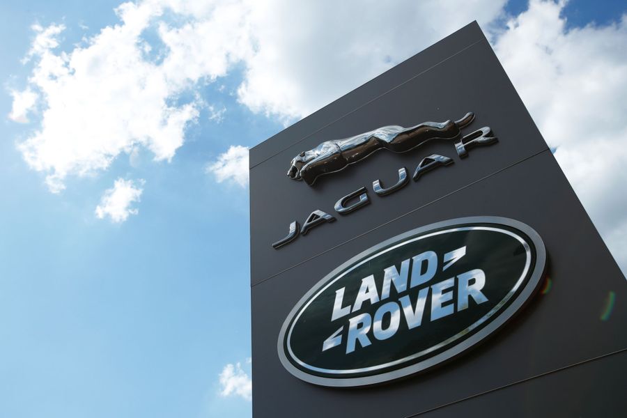 Логотип Jaguar Land Rover