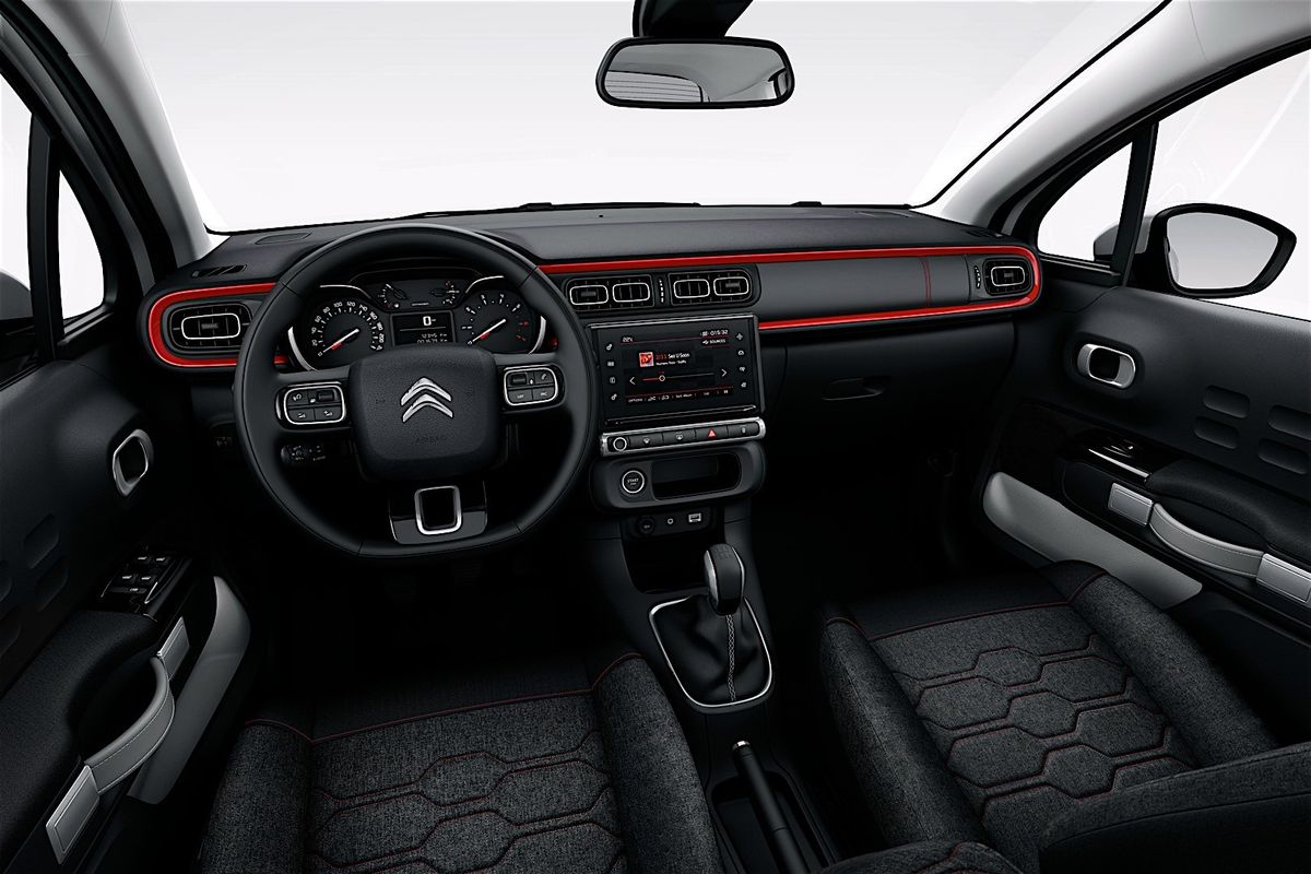 Citroën C3 2016. Siéges avants. Mini 5-portes, 3 génération