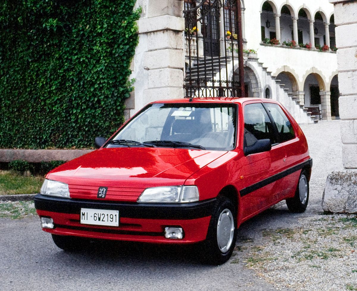 Peugeot 106 1991. Carrosserie, extérieur. Mini 3-portes, 1 génération