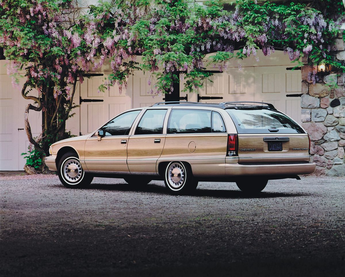 Chevrolet Caprice 1990. Carrosserie, extérieur. Break 5-portes, 4 génération