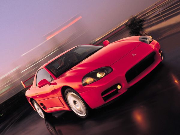 Митсубиши 3000 GT 1998. Кузов, экстерьер. Купе, 2 поколение, рестайлинг