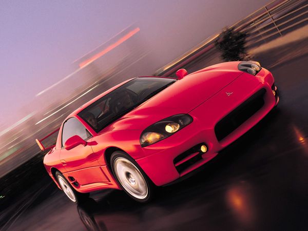 Mitsubishi 3000 GT 1998. Carrosserie, extérieur. Coupé, 2 génération, restyling