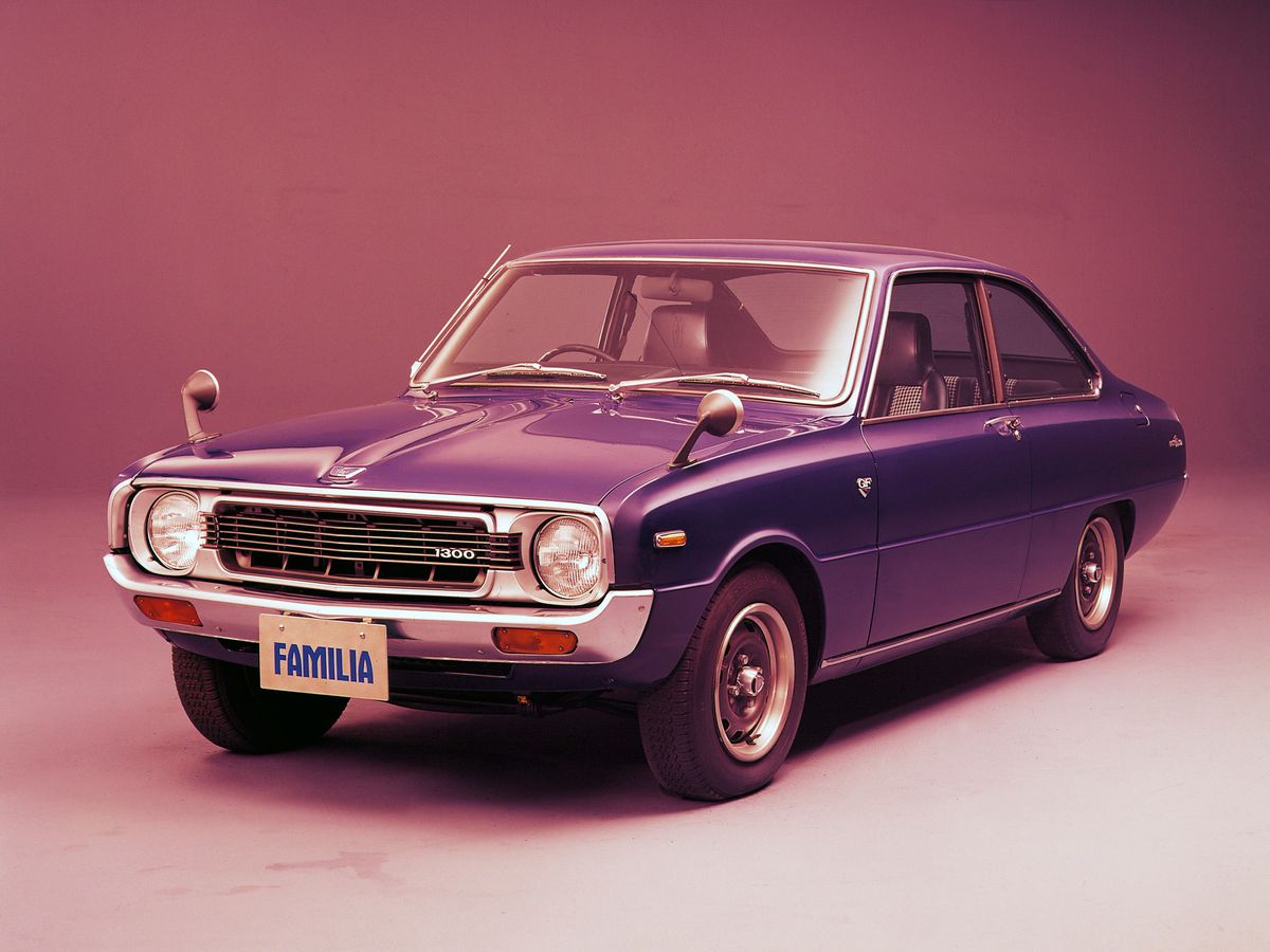 Mazda Familia 1973. Bodywork, Exterior. Coupe, 3 generation