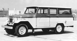تويوتا لاند كروزر ‏1955. الهيكل، المظهر الخارجي. SUV ٥ أبواب, 4 الجيل