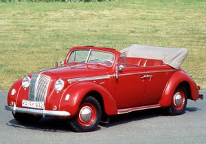 Opel Admiral 1937. Carrosserie, extérieur. Cabriolet, 1 génération